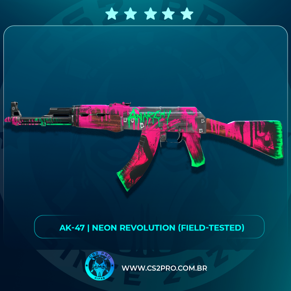 #0806 AK-47 | Neon Revolution